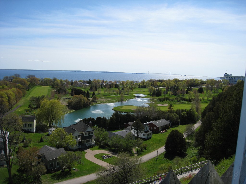 Mackinaw Island Area May 2008 0814.jpg - May 24 2008 a trip to Mackinac City for a 5 M race and a visit to Mackinac Island. A day to the UP, Paradise, Whitefish Point and Tahquamen Falls. This was followed by trips to Petoskey and Charlevoix.